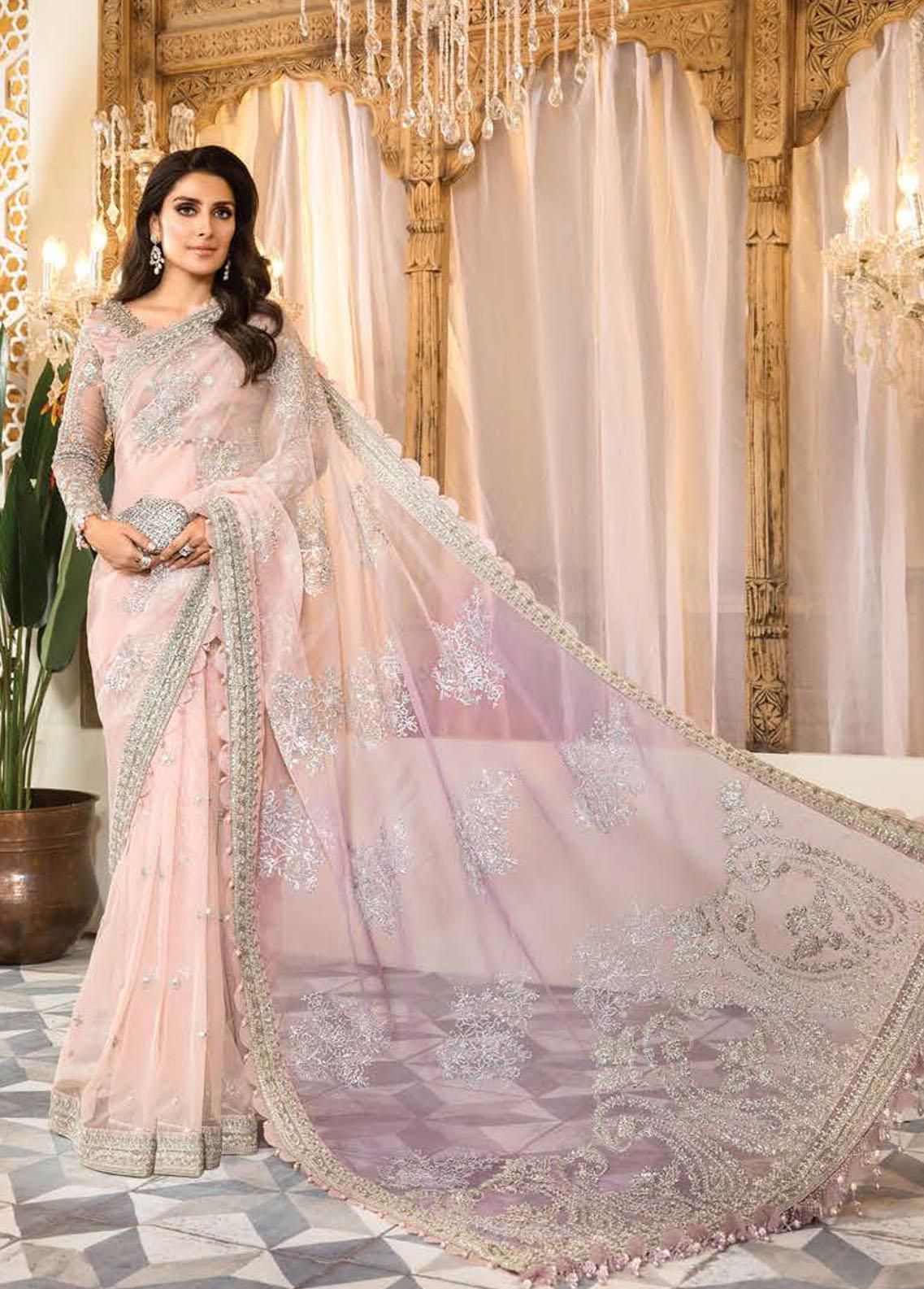 Maria B Eid Collection - Heavy Embroidered Net Suit