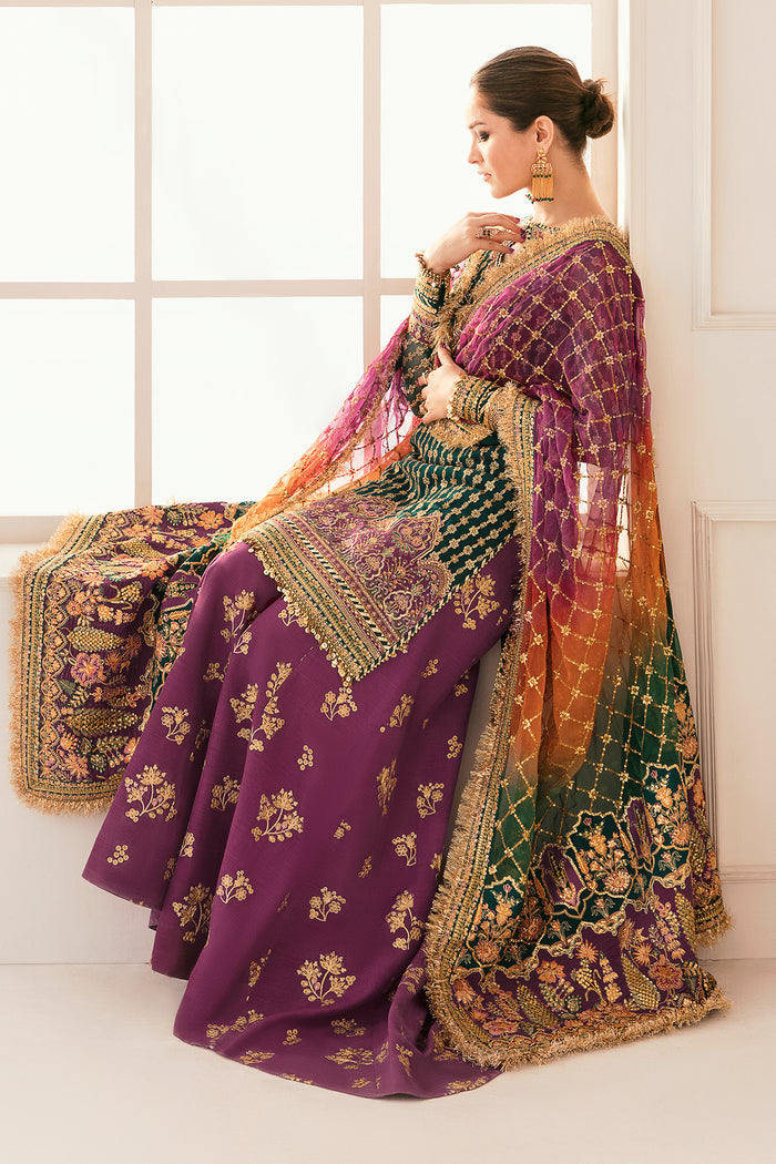 Baroque Chantalle Unstitched Organza Suit with Shamooze Silk Trouser