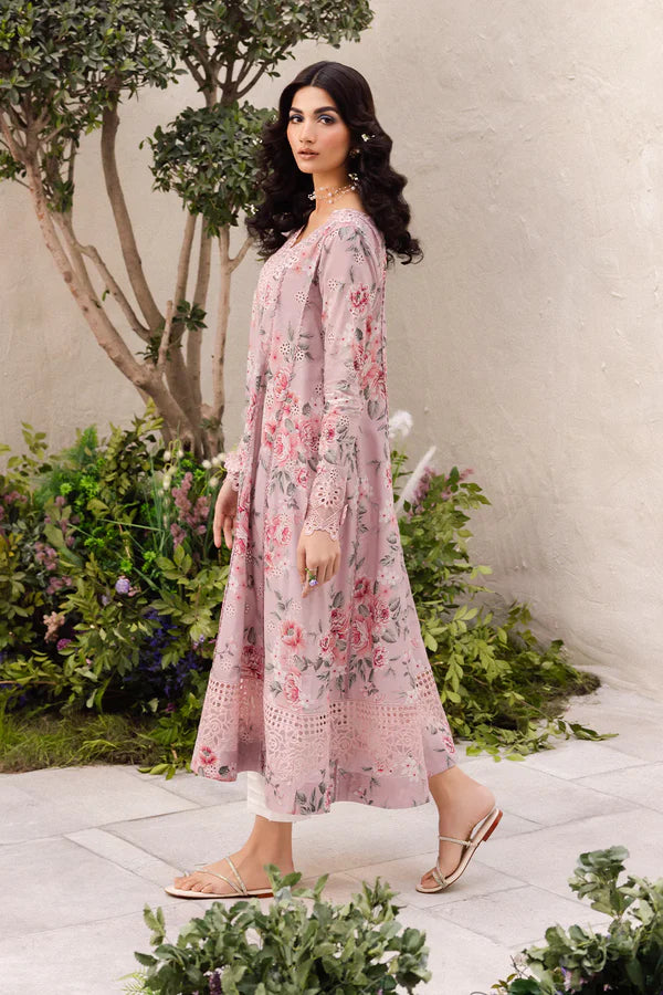 Iznik Patches with 4 Side Lace Chiffon Dupatta