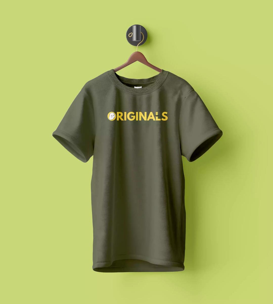 WYPO - Western Wear Graphic Unisex T-Shirt Crewneck - Olive Green