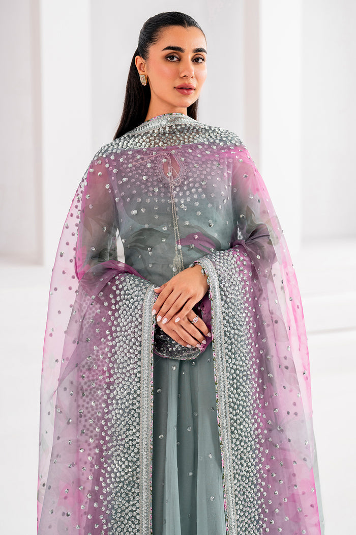 JAZMIN - EMBROIDERED CHIFFON UC-3062 (3 Pieces)