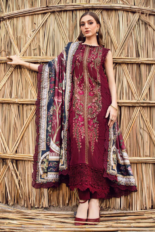 Winter Collection 3 Pcs Suit with Pashmina Shawl