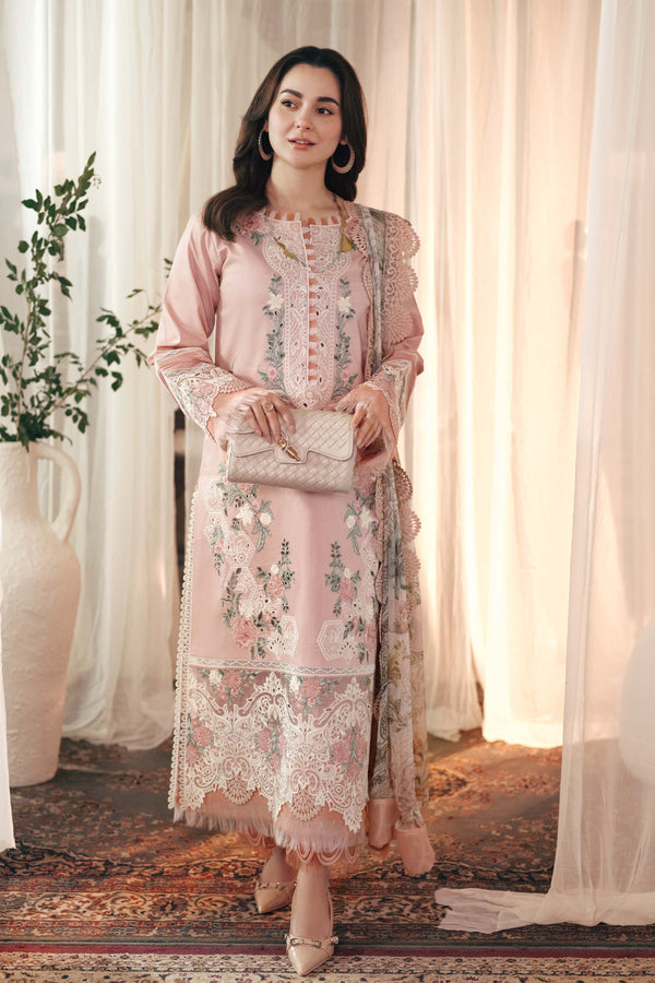 Jade Hit Collection - 3 Pcs Suit with Printed Wool Shawl