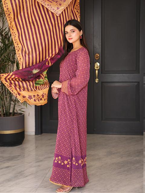 Nazmina - Elegant Evening Gown - 2 Pcs