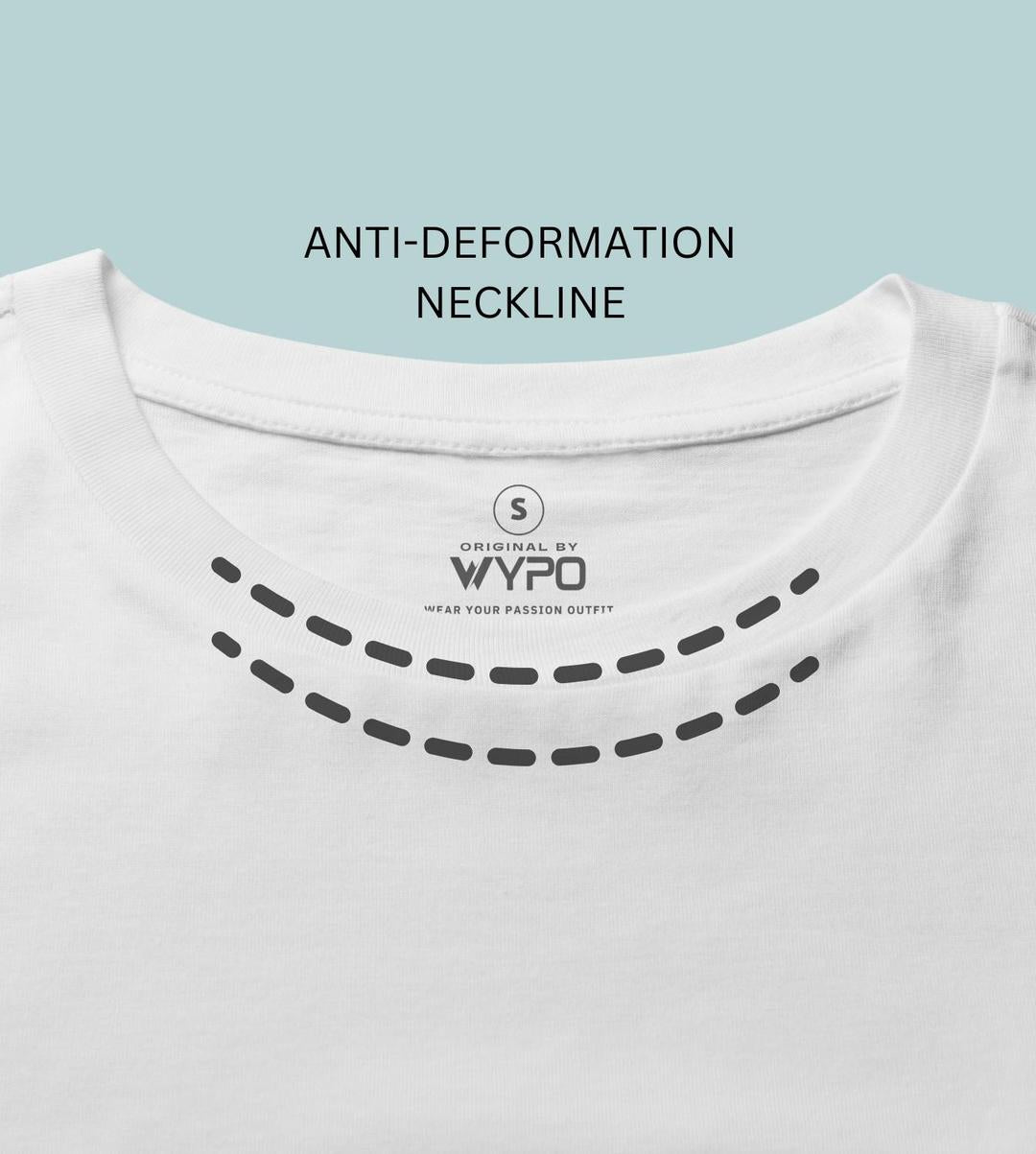 WYPO - Western Wear Graphic Unisex T-Shirt Crewneck - White