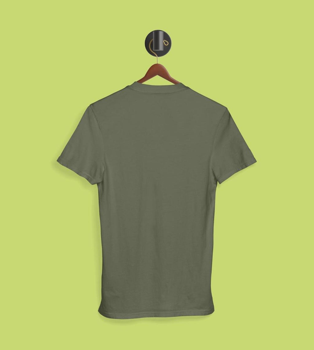 WYPO - Western Wear Graphic Unisex T-Shirt Crewneck - Olive Green