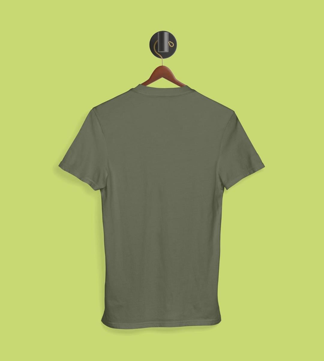 WYPO - Western Wear Graphic Unisex T-Shirt Crewneck - Olive Green