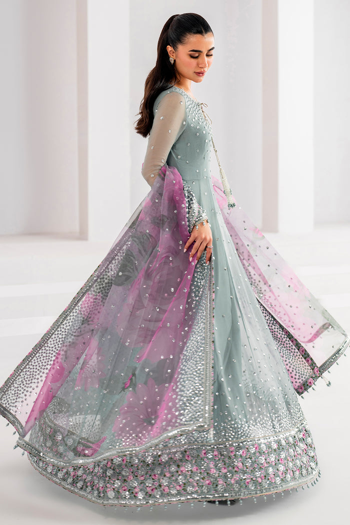 JAZMIN - EMBROIDERED CHIFFON UC-3062 (3 Pieces)
