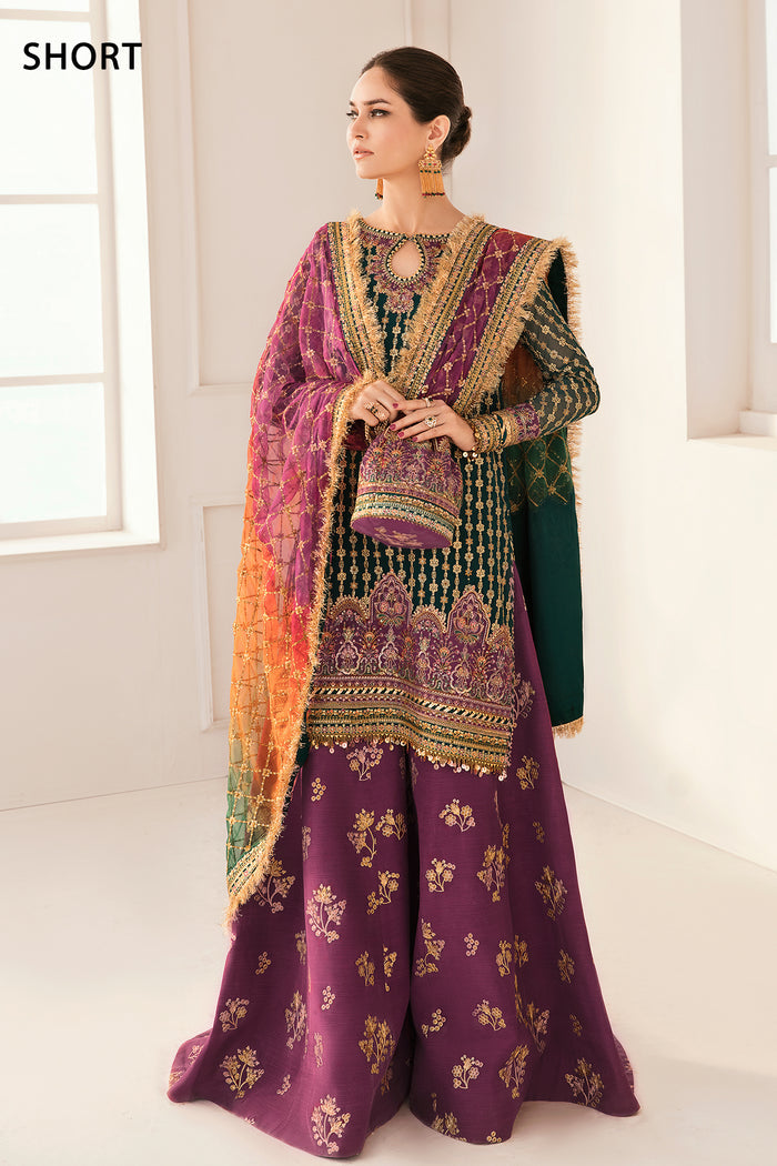 Baroque Chantalle Unstitched Organza Suit with Shamooze Silk Trouser