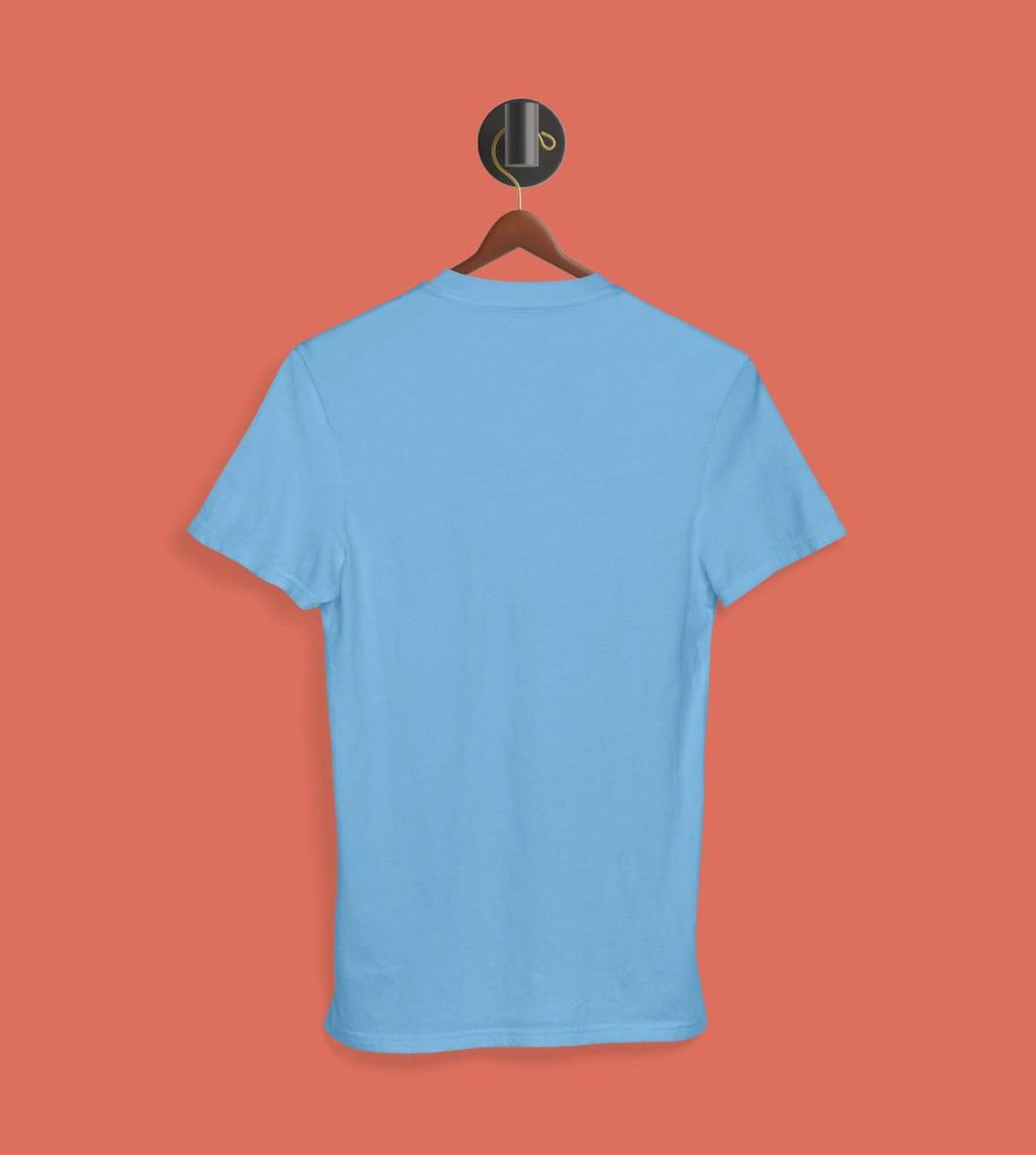 WYPO - Western Wear Graphic Unisex T-Shirt Crewneck - Blue