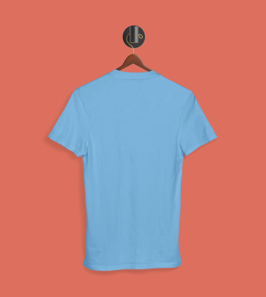 WYPO - Western Wear Graphic Unisex T-Shirt Crewneck - Blue