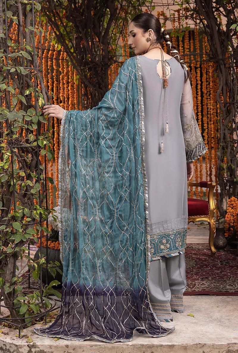 Adan Libas - Chiffon Embroidered Unstitched Collection RANG-E-MEHFIL