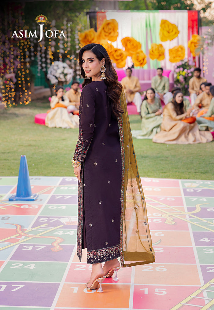 Asim Jofa Chiffon Collection 3pc