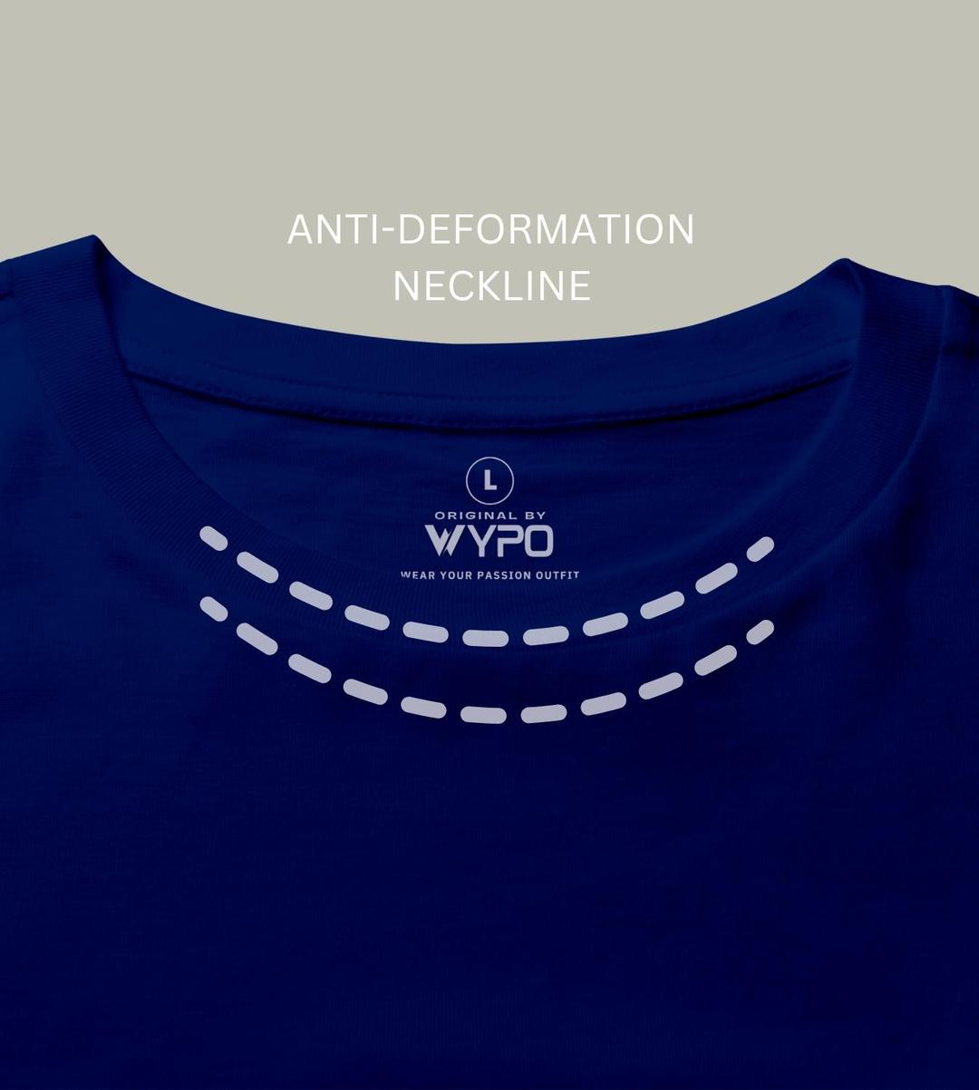 WYPO - Western Wear Graphic Unisex T-Shirt Crewneck - Dark Blue